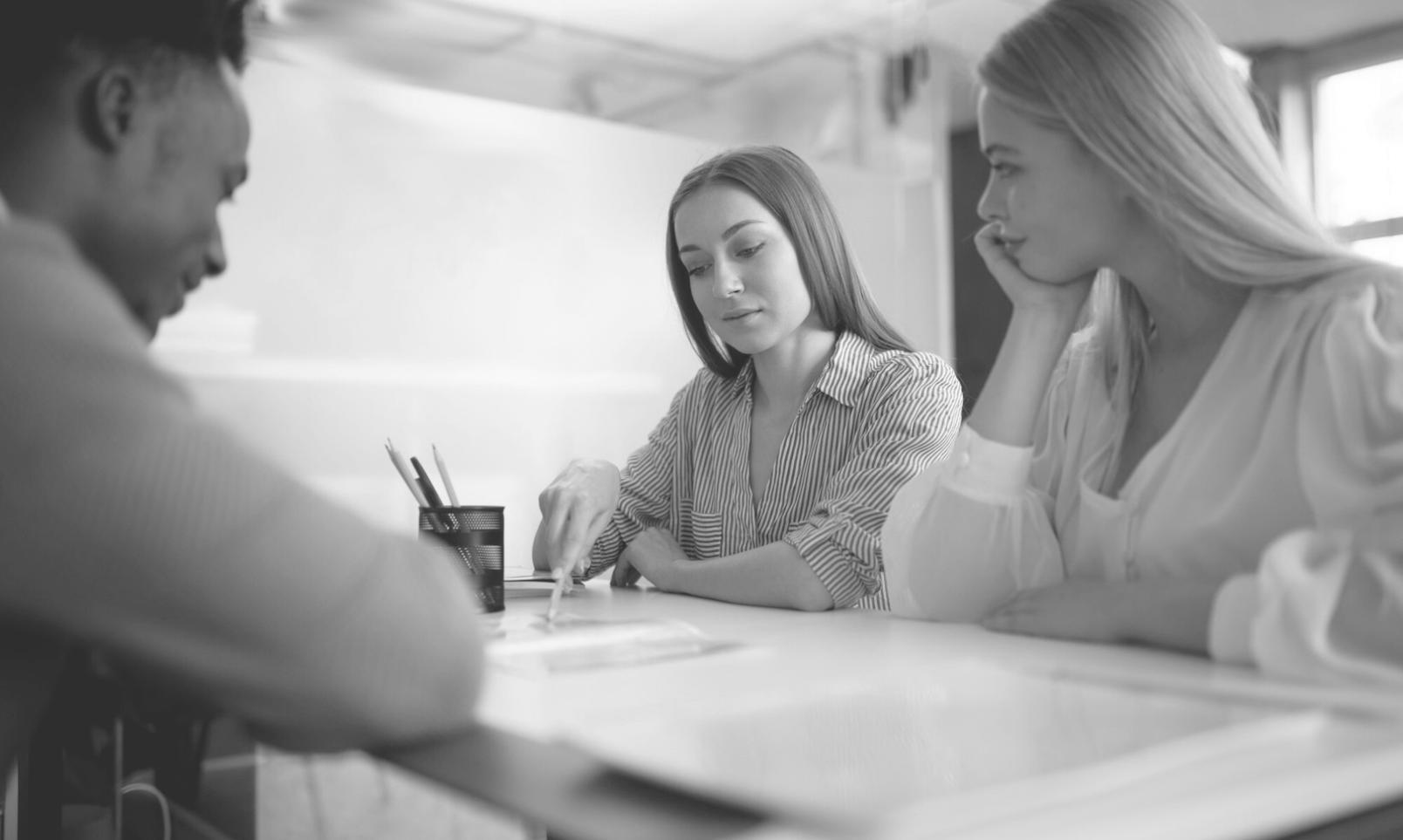 Professional financial planning workspace with documents and calculator